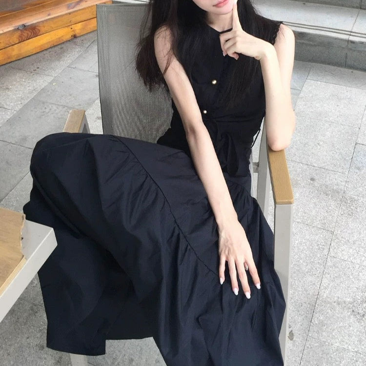 フレンチノースリーブ×ティアードワンピース