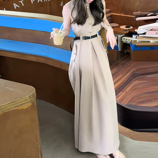トレンチライクロングワンピース